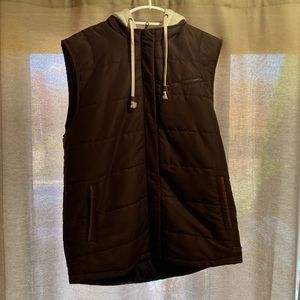 Mens XL Outpost Makers Hooded Puffer Vest